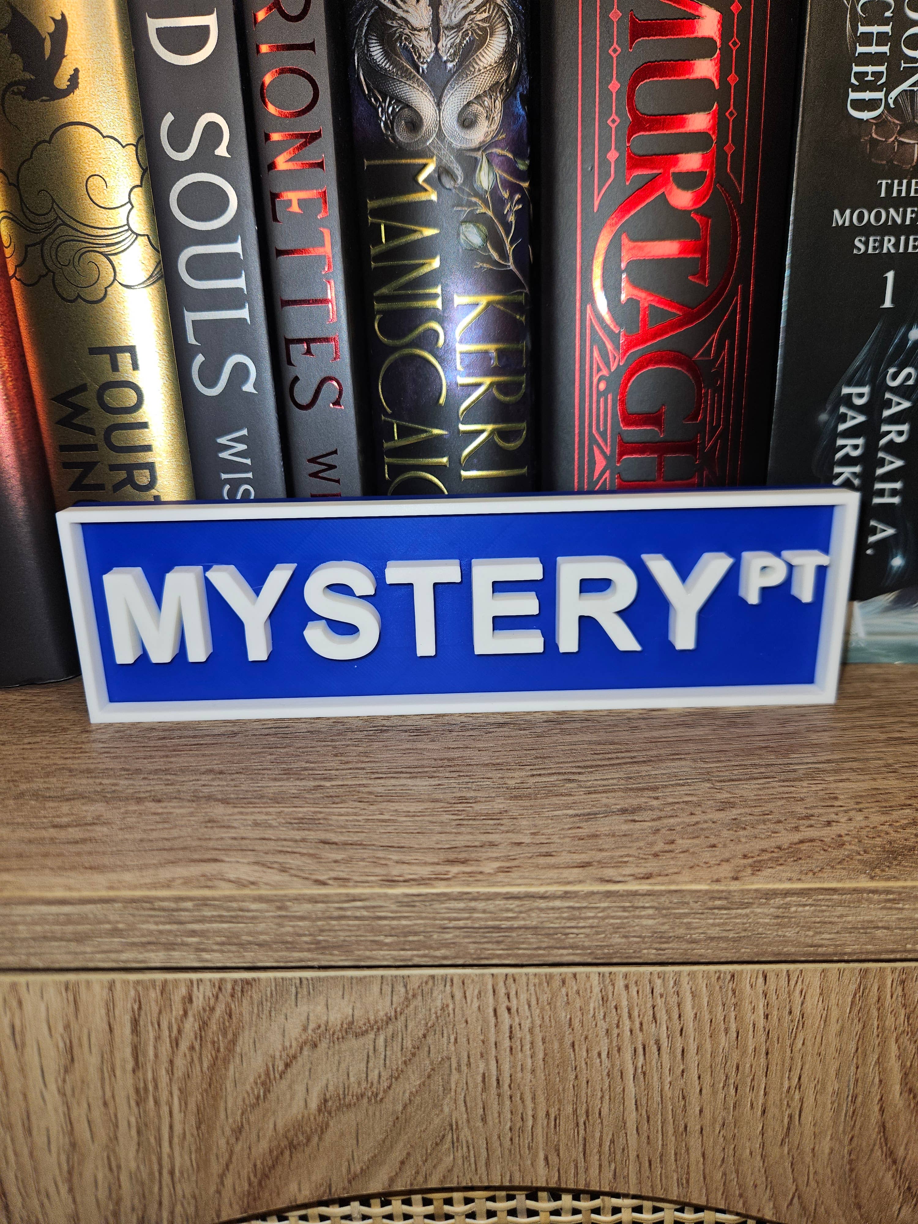 BNC CREATIONS - Wholesale Sign - Library Street Signs-Book Genre Street Signs7