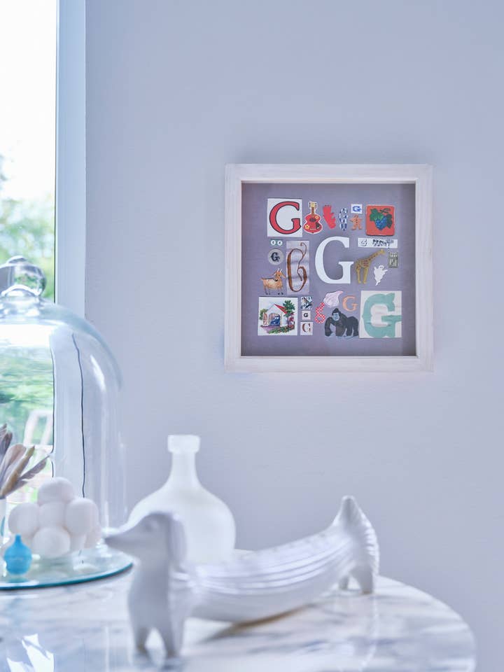 Bogstav G billede for engroshandel hos Robin Collingwood Art