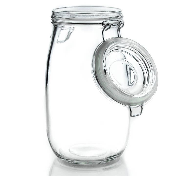 Rinkit Ltd – Engroshandel Krukke – Nicola Spring indgraveret hjerte glas køkken opbevaring krukke 1,5 L1