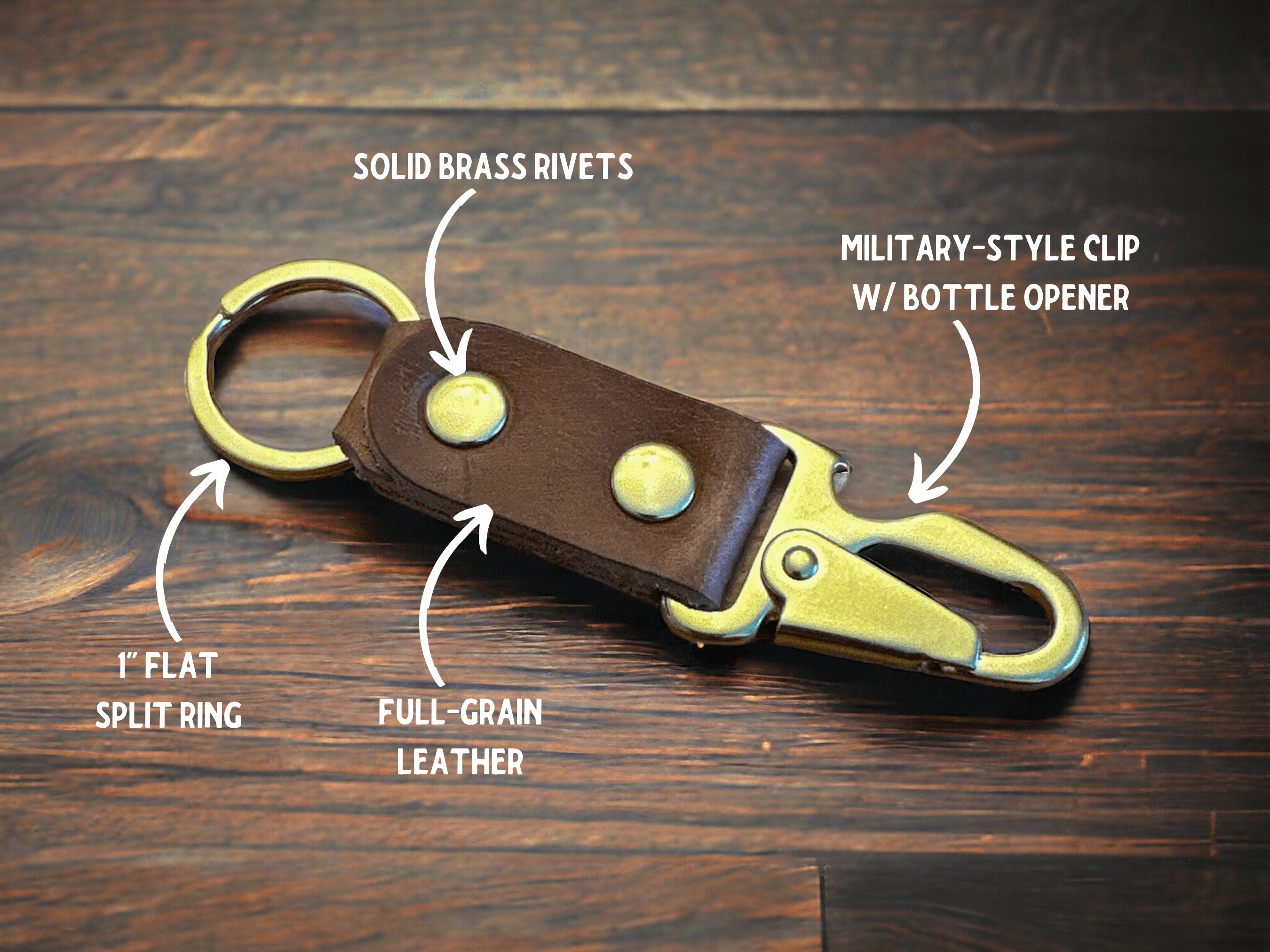 Sophisticate Supply Co. - Wholesale Keychain - Unisex - EDC Key-Clip with Bottle Opener6