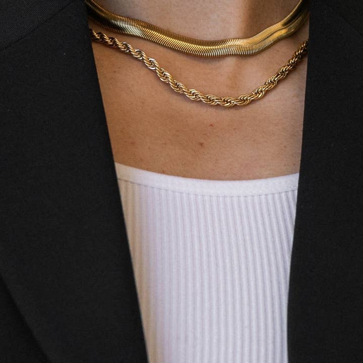 XL Snake Chain for engroshandel hos ILENE & CO.