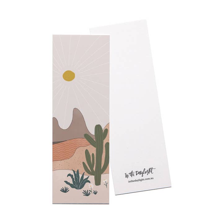 Landscape Desert Bookmark Set of 5 for wholesale by In the Daylight
