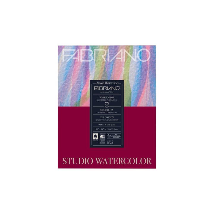 Chartpak, Inc. - Wholesale Sketchbook/Sketchpad - Fabriano Studio Watercolor Pad