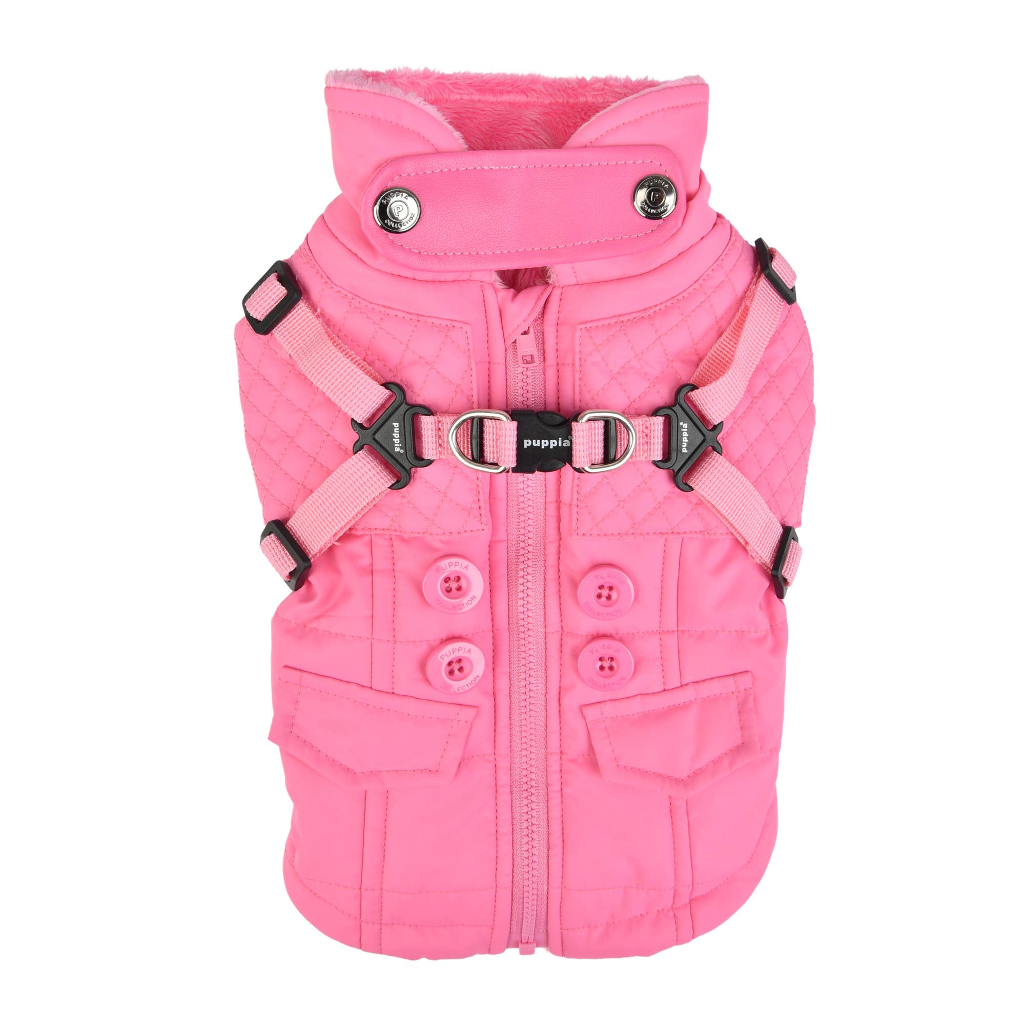 Puppia International Inc. - Wholesale Pet Coat - Dog - WILKES WINTER DOG COAT INTEGRATED HARNESS3