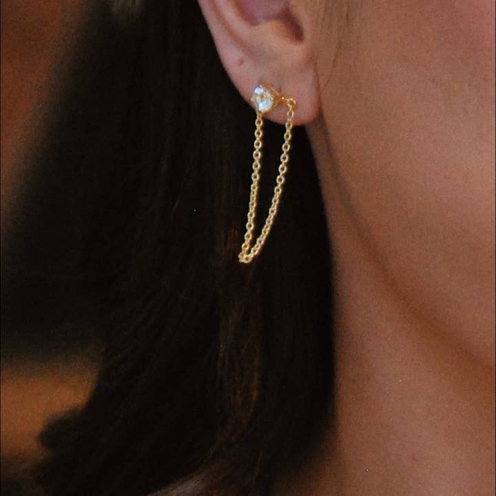 Weißer Topas Circlette Kette Drop Set für den Großhandel auf Faire