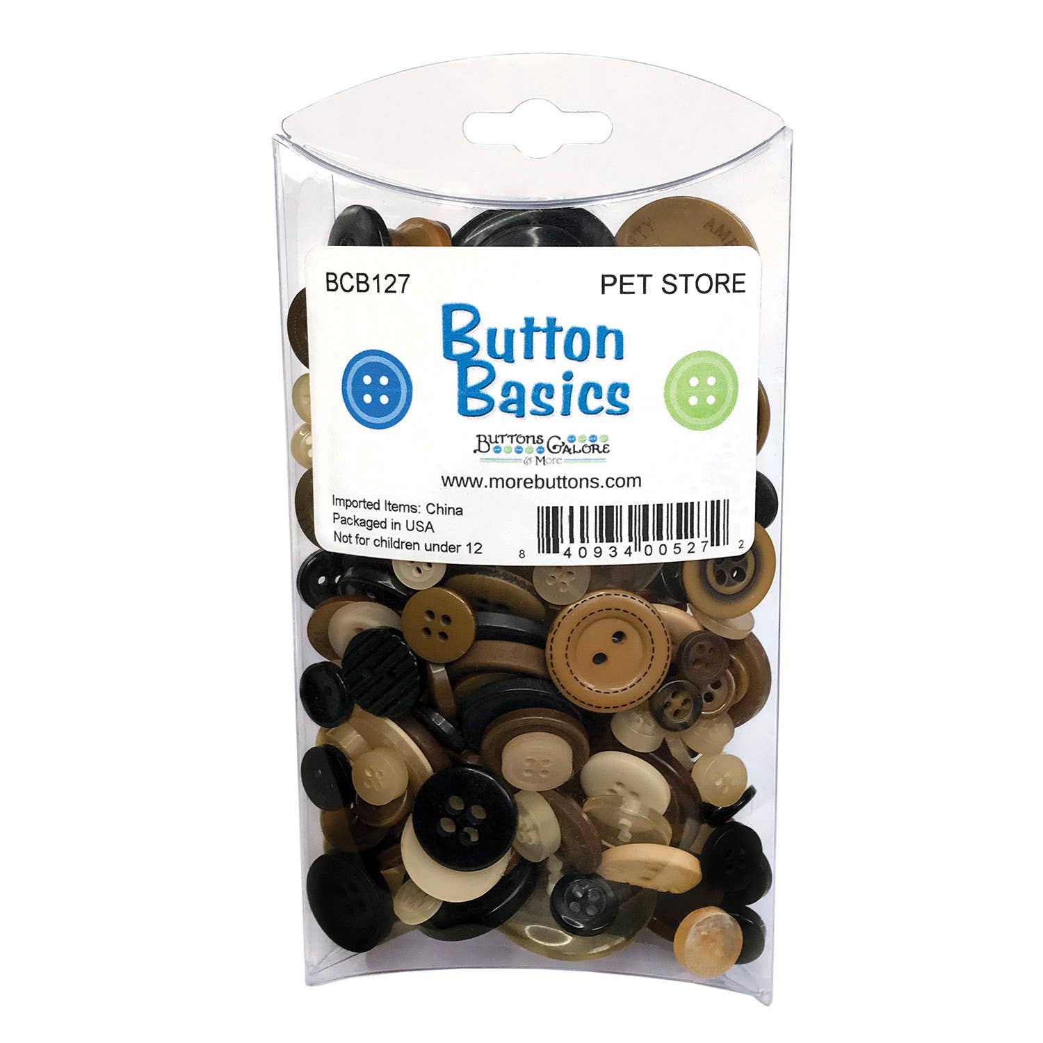 Buttons Galore & More - Wholesale Sewing Button/Snap - Button Basics Colorful Craft & Sewing Buttons46