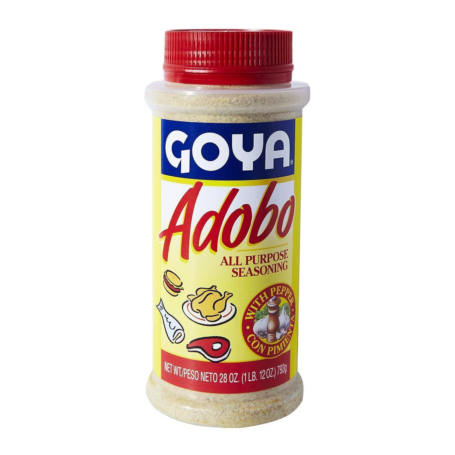 L&F Universal Goods - Wholesale Dried Spice Mix - GOYA Adobo Con Pimienta 12/28 oz.0