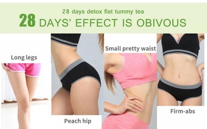 VIGOR - Wholesale Health/Detox Tea - Flat Tummy Tea-28 Day1