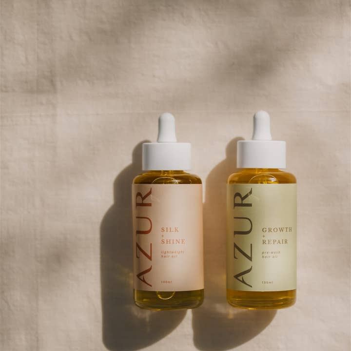 Azur Natural Bodycare BV - Wholesale Hair Oil - GROWTH & REPAIR Pre-wash Hair Serum | 100% Natural 4