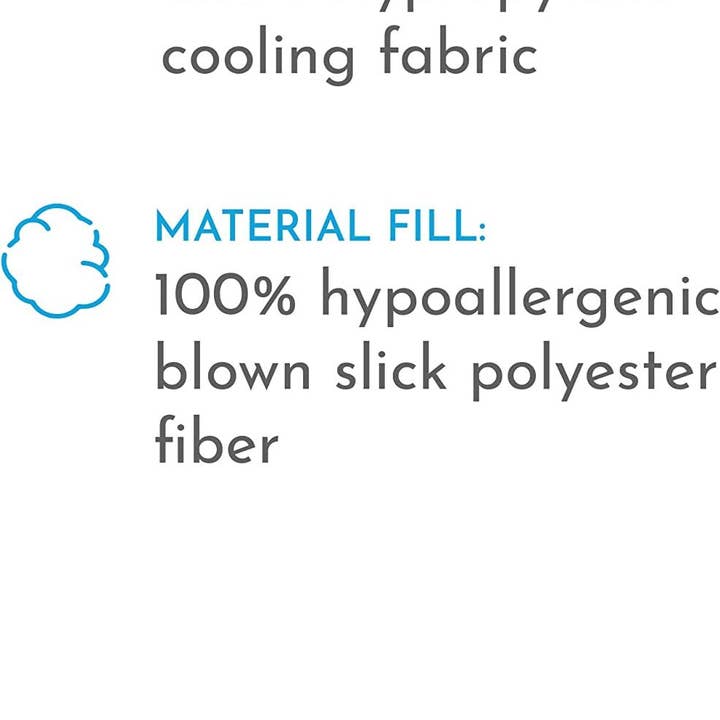 Borden Textile - Wholesale Bedding Pillow - U Sleep Pillow Designed for Side Sleepers Cooling3