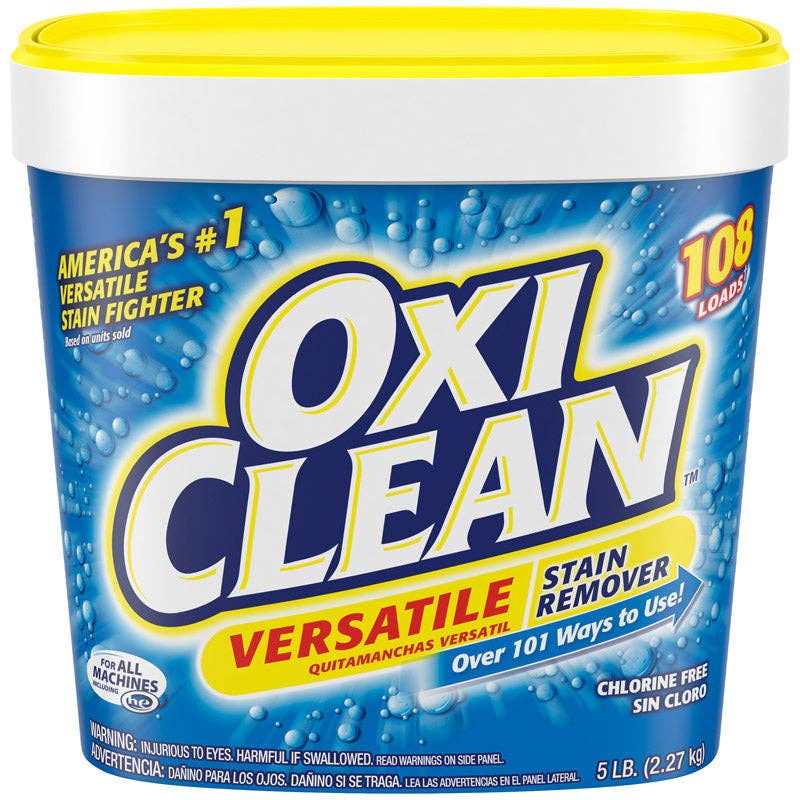 Everyday Supply Co - Wholesale Stain Remover - OxiClean Unscented Stain Remover Powder 5 lb - 4 Pack0