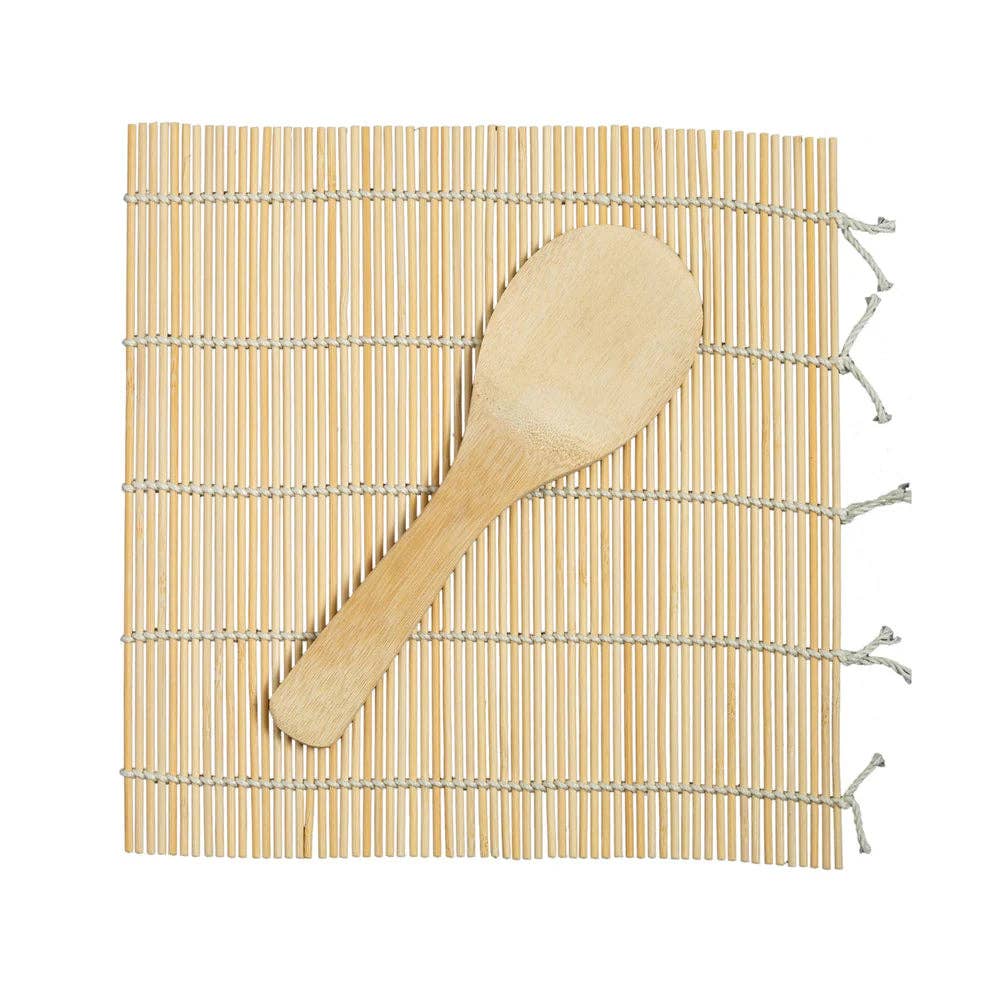 EcoQuality – Großhandel Küchengerät – J33-0022, Joyce Chen, 2-teiliges Sushi-Herstellungsset, mit Sushi-Roller1