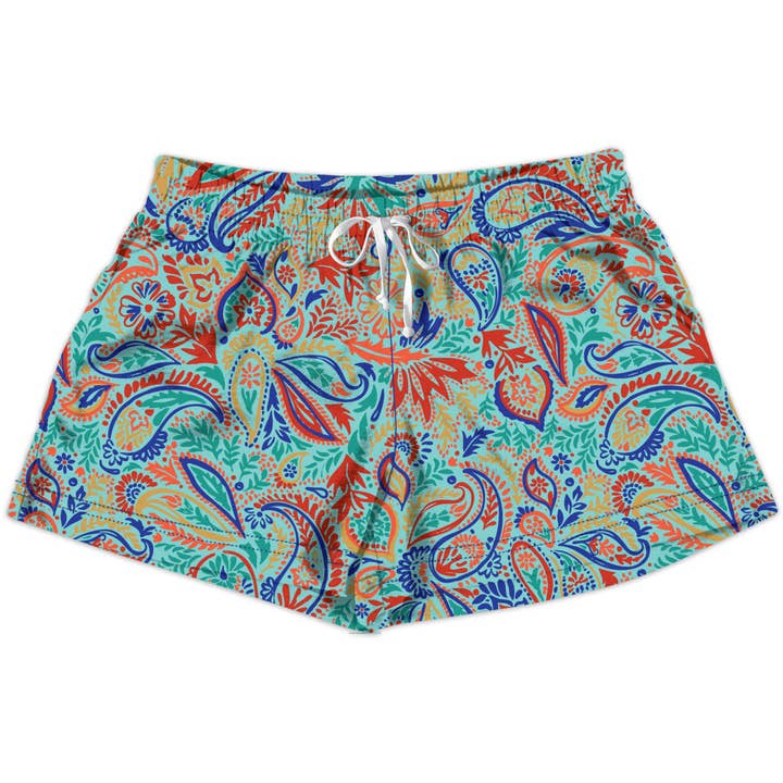 SC Lounge Shorts- Western Paisley for wholesale by Southern Couture
