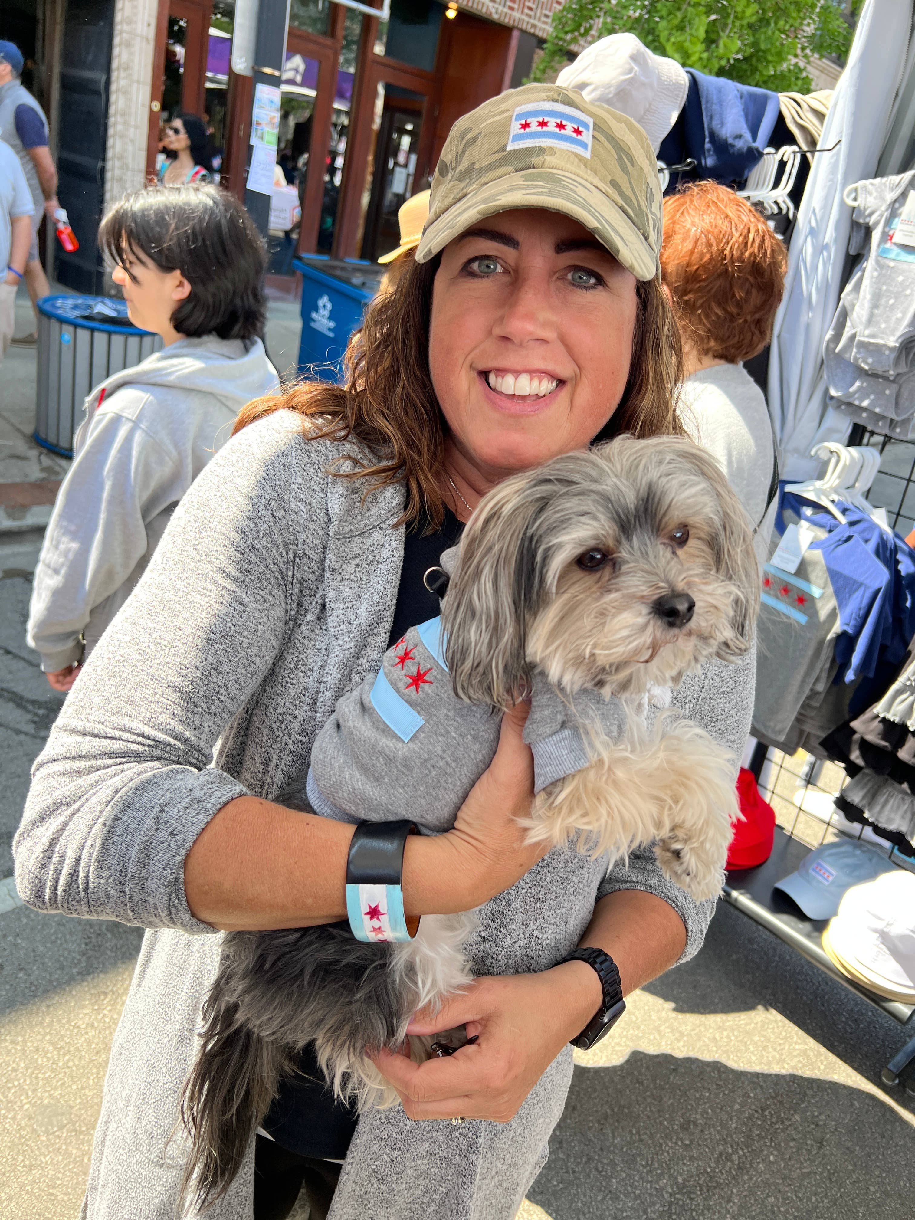 tori grace outfitters - Wholesale Baseball Cap - Unisex - chicago flag hat, embroidered, chicago hat3