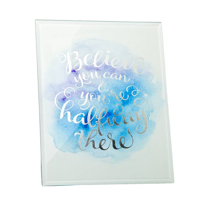 Believe You Can Plaque for wholesale by Philip Whitney by Godinger