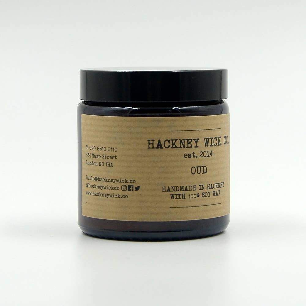 Hackneywickco – wholesale Jar/filled candle – Hackney Wick Co Soy Wax Oud Candle3