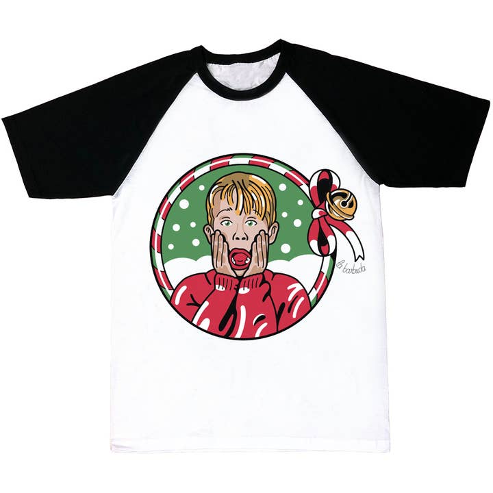 Home Alone Kevin T-shirt for wholesale by La Barbuda - No U.S. custom fees