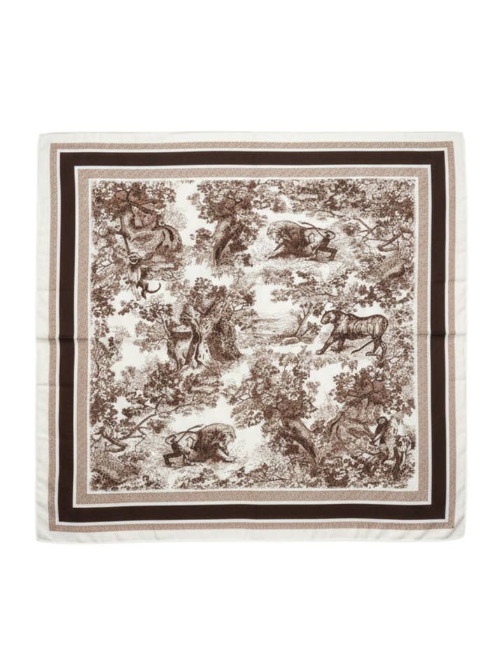 Grote Randmuursjaal - Bruin voor wholesale door Libby Loves