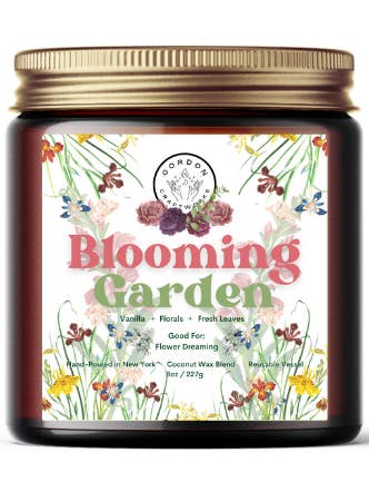 Blooming Garden Candle for wholesale by Gordon Craftworks