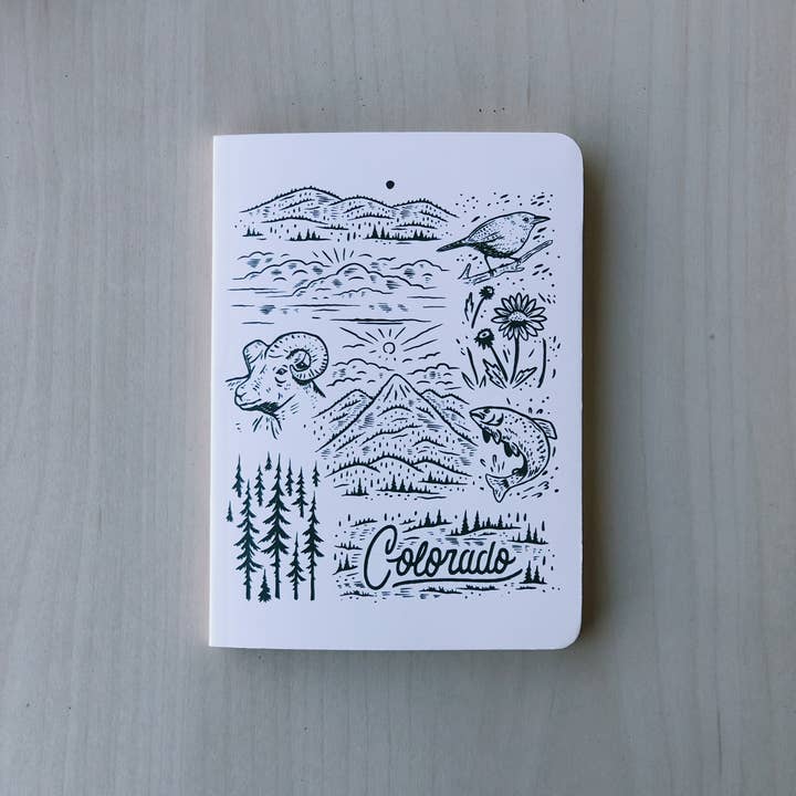Moore Collection - Wholesale Notebook - Mini Colorado Notebook