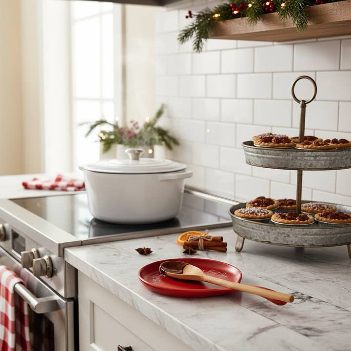 Gia Roma - Wholesale Spoon Rest - Kitchen Christmas 2025 Gifts for cooking or Baking, Ceramic 4