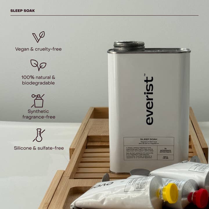 Everist - Wholesale Bath Soak/Milk - Sleep Soak Magnesium Bath Soak4
