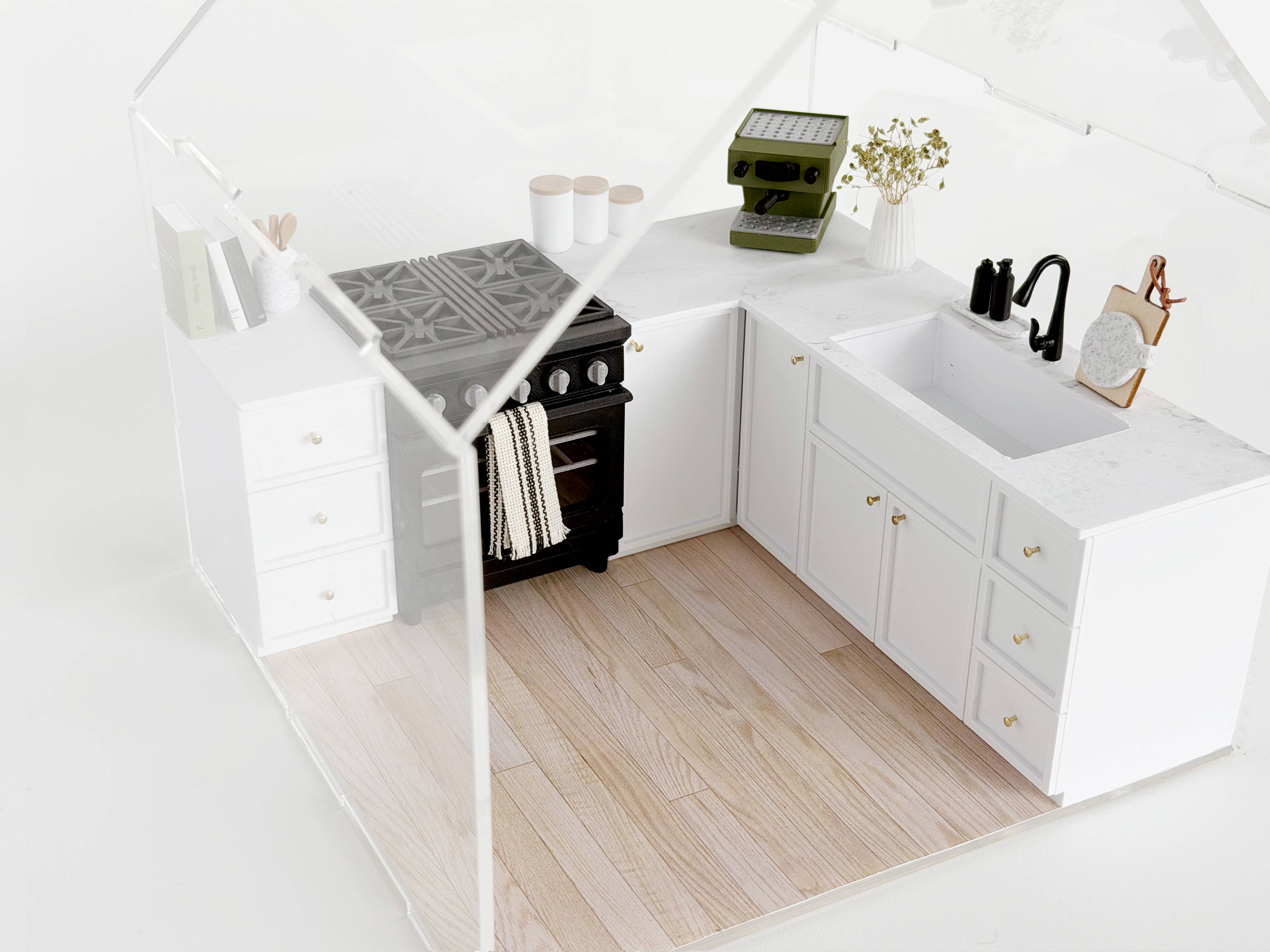 Miniette - Wholesale Doll Accessory Kit - Kids - Miniature Kitchen Set6