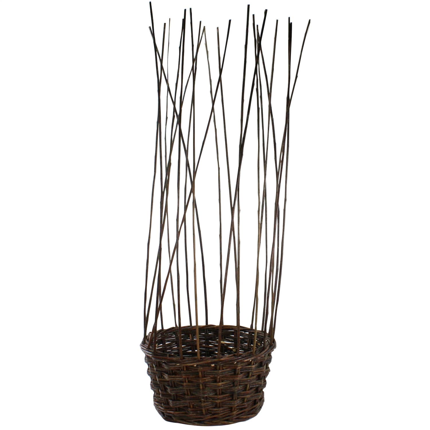 HomArt - Wholesale Basket - Willow Gathered Baskets - Set of 2 Natural2