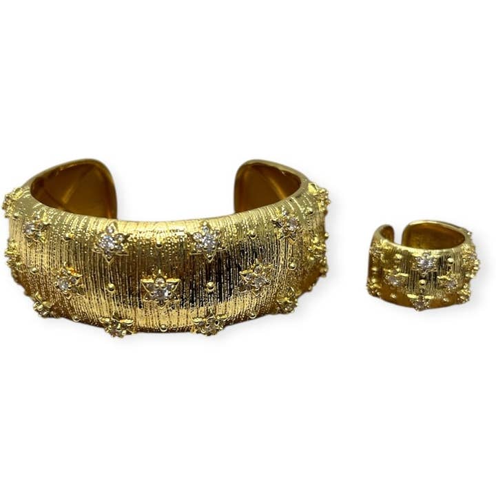 NK2534B SET GOLD for wholesale by A Touch of Style LLC