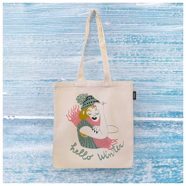 Sac Hello Winter pour la vente par Collecteeve