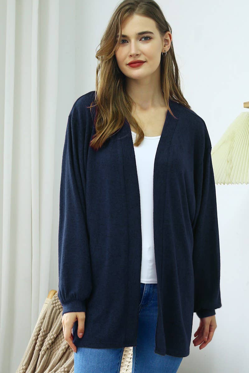 NINEXIS - Vente Cardigan – femme - CARDIGAN EN TRICOT DOUX ET CHAUD À COUPE AMPLE CWOCAL156-M_M_15