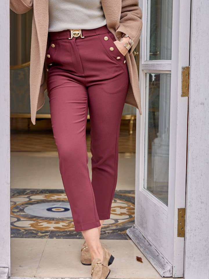 LULUMARY - Vendita all'ingrosso Pantalone - Donna - Pantaloni slim P93337