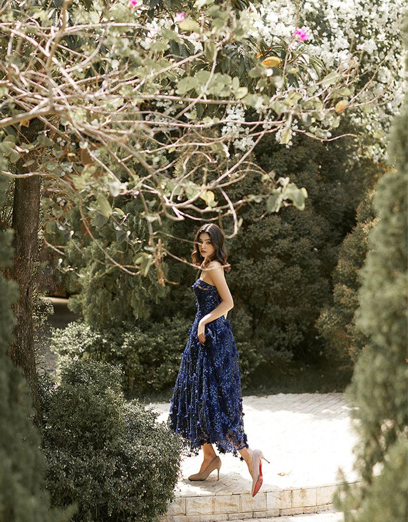 Bariano - Wholesale Dress - Women's - ADELA SWEETHEART PETAL MIDI B41D01S9