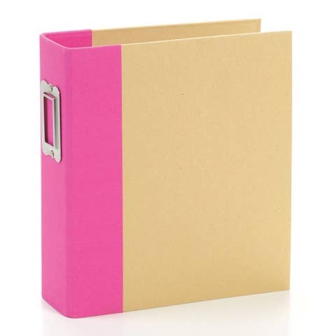 6x8 SN@P! Binder - Pink for wholesale by Simple Stories