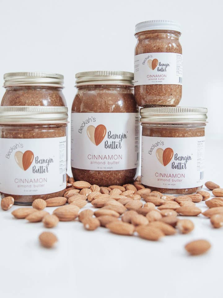 Beckah's Bangin amandelboter; Kaneel voor wholesale door Beckah's Bangin' Butter
