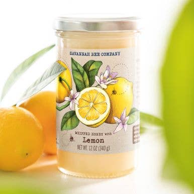 Savannah Bee Company - Wholesale Honey - Whipped w/Lemon - 12oz0