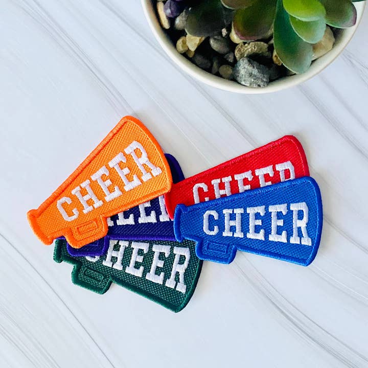 Cheer megaphone embroidered hat patch and other Purchase Wholesale cheer patch. Free Returns & Net 60 Terms on Faire trending on Faire.