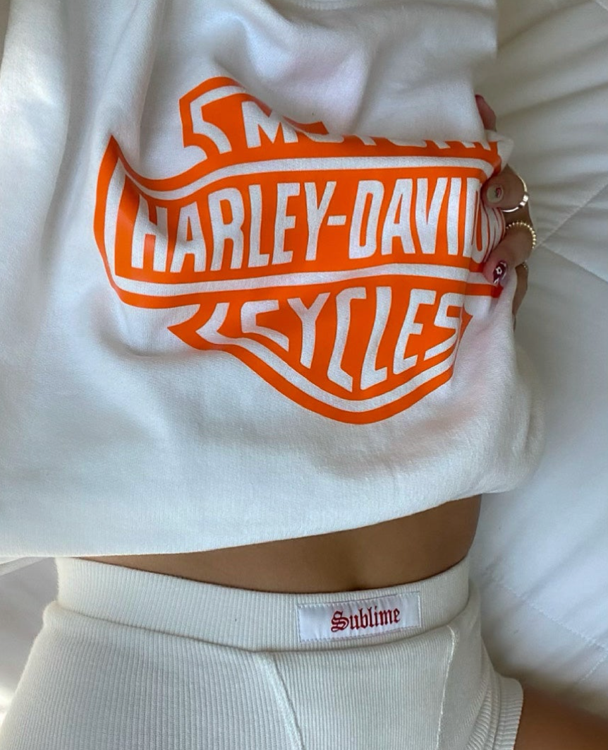 Letters and Lucy – wholesale Graphic sweatshirt – Women’s – Harley Girl Sweatshirt1