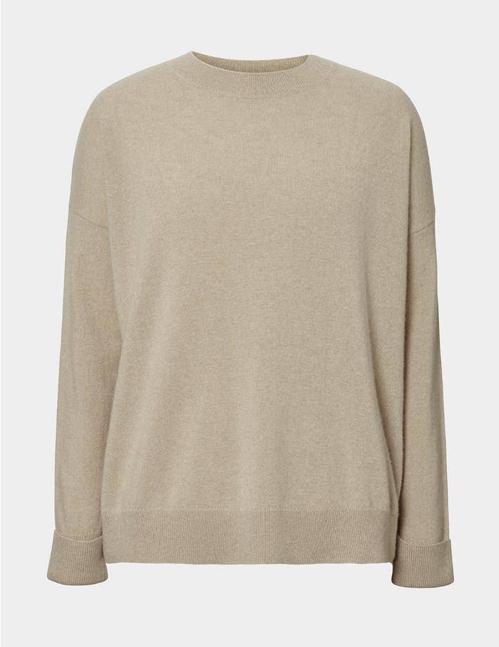 Winser London – wholesale Knitted jumper – Women′s – Audrey Cashmere Boyfriend Jumper10
