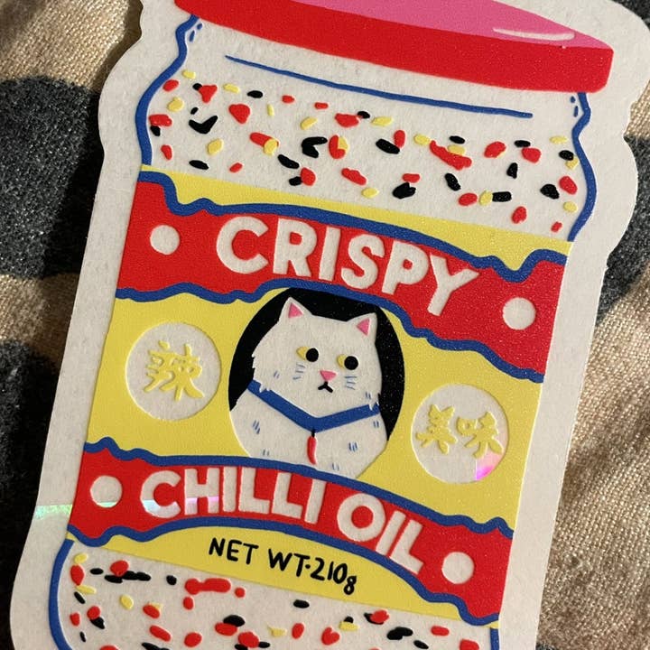 naomi wilkinson illustration - Wholesale Suncatcher - Chilli Crisp Suncatcher2