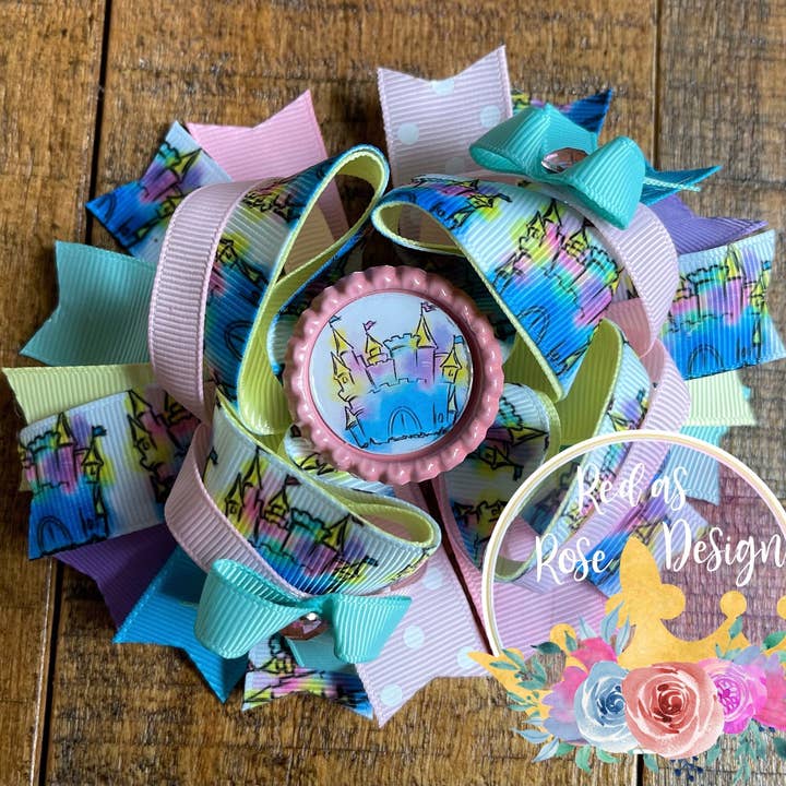 Perfect Castle Bow for wholesale by Red As Rose Design