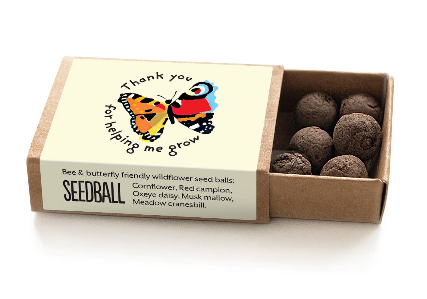 Seedball – wholesale Thank you card – "Thank You” Teacher Wildflower Seedboxes 7