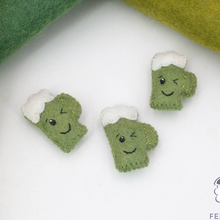 Cute Fizzy Beer for wholesale by Felt and Yarn