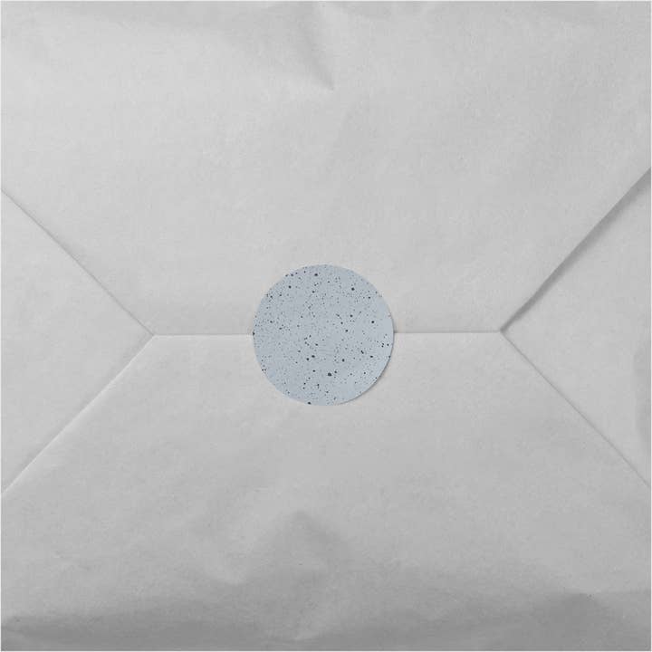 The Design Craft - Wholesale Sticker - Speckle Round Sticker