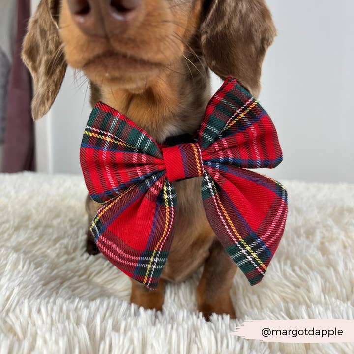 Cocopup London - Wholesale Pet bow tie – Dog - Tartan Sailor Bow Tie5