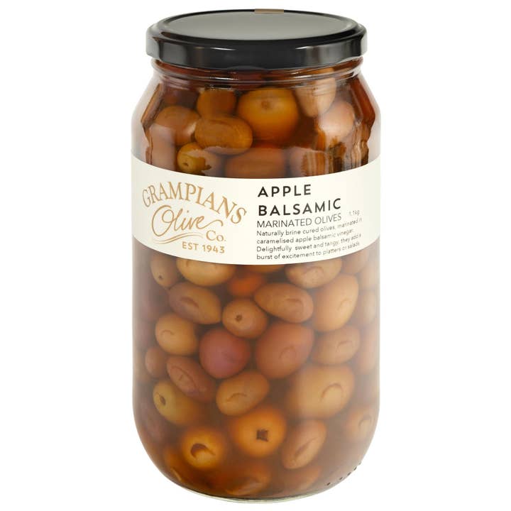 Grampians Olive Co. - Wholesale Olives - Olives Marinated with Apple Cider Balsamic