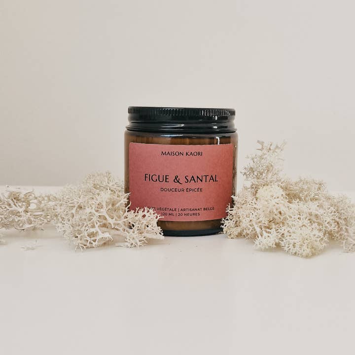 Scented candle - Fig and Sandalwood for wholesale by Maison Kaori