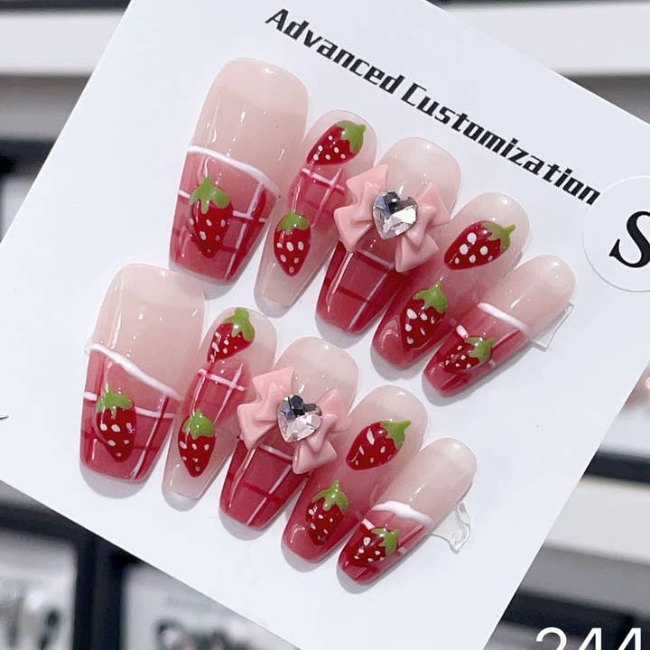 Presse à ongles faite à la main 24460 pour la vente par foamboxnail