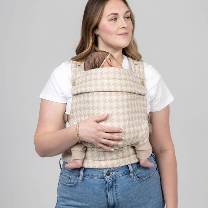 Mabē Baby Carriers – wholesale Baby carrier – The Monarch Carrier - Houndstooth2