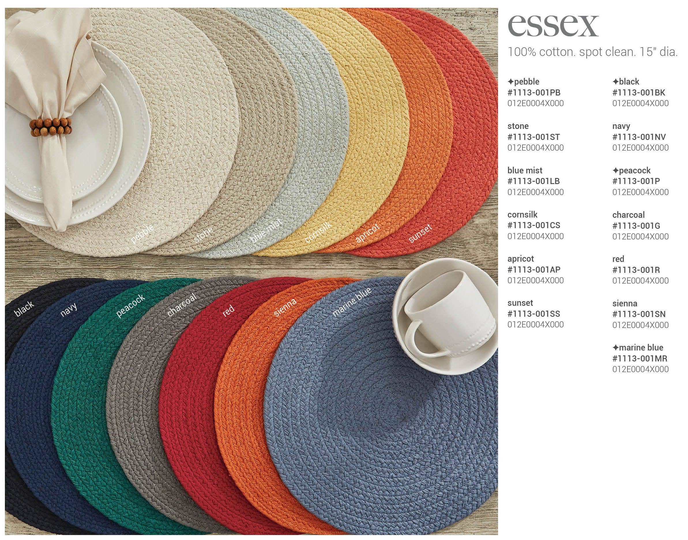 Split P - Wholesale Placemat - Essex Placemat - Sienna3
